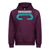 Mauve Wine nail brush Urban Hoodie - BarkalooDesign