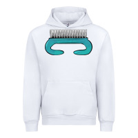 White nail brush Urban Hoodie - BarkalooDesign