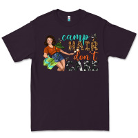 Plum Camp Hair Don't Care Premium Tee - BundleAndBundleShop