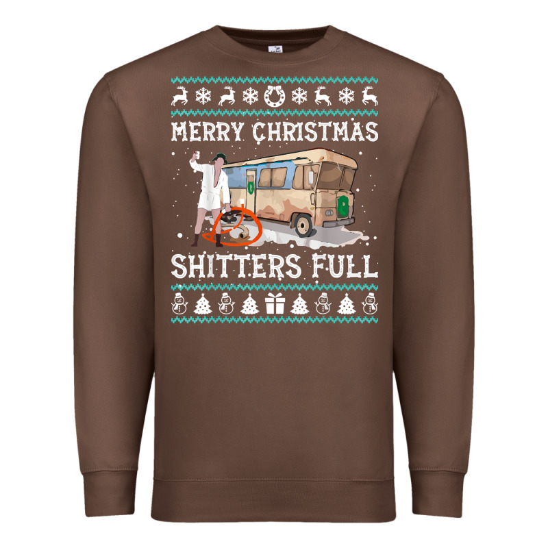 Merry Christmas Shitters Full Premium Sweatshirt by tuanDangUi | Teevron