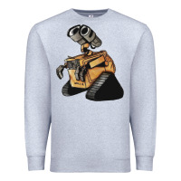 Heather Grey wall e Premium Sweatshirt - tuanDangUi