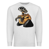 Oatmeal Heather wall e Premium Sweatshirt - tuanDangUi