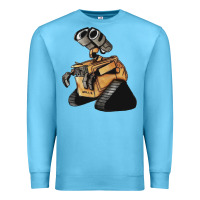 Ocean Blue wall e Premium Sweatshirt - tuanDangUi