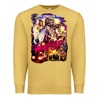 Antique Gold wolfcop Premium Sweatshirt - tuanDangUi