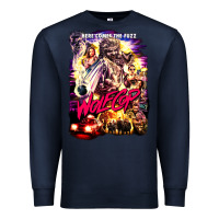 Navy wolfcop Premium Sweatshirt - tuanDangUi