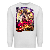Oatmeal Heather wolfcop Premium Sweatshirt - tuanDangUi