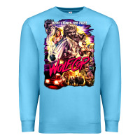Ocean Blue wolfcop Premium Sweatshirt - tuanDangUi