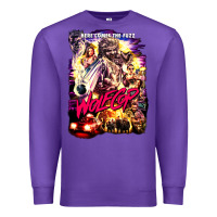 Purple wolfcop Premium Sweatshirt - tuanDangUi