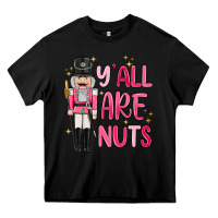 Black yall are nuts Heavy Core Tee - MaliasSmallBusiness