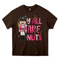 Yall Are Nuts Heavy Core Tee | Teevron