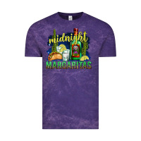 Cloud Purple Midnight Margaritas Vintage Tee - texasbilliewilder