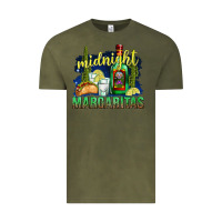 Vintage Olive Midnight Margaritas Vintage Tee - texasbilliewilder