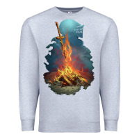 Heather Grey Limited Edition Dark Souls Premium Sweatshirt - tuanDangUi