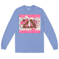 Colony Blue nurse rn Long Sleeve Tee - TumblerDesignByShophia