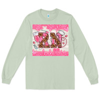 Matcha nurse rn Long Sleeve Tee - TumblerDesignByShophia