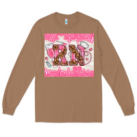 Toasted Coconut nurse rn Long Sleeve Tee - TumblerDesignByShophia