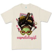 Bone Afro Messy Bun Cosmetologist Premium Tee - BundleAndBundleShop