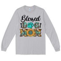 Moon Dust Blessed dog mom Long Sleeve Tee - RanaPortraitStore