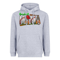 Heather Grey baseball mama Heavyweight Hoodie - SublimationCraftShop