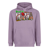 Lavender baseball mama Heavyweight Hoodie - SublimationCraftShop
