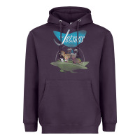 Plum The Jetsons Ship Heavyweight Hoodie - tuanDangUi