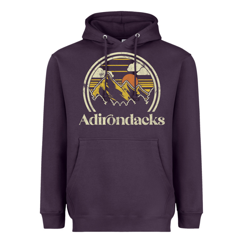 Adirondacks Mountains New York Vintage Hiking Camp Heavyweight Hoodie by tuanDangUi | Teevron