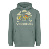 Sage Adirondacks Mountains New York Vintage Hiking Camp Heavyweight Hoodie - tuanDangUi