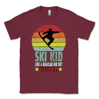 Burgundy ski kid like a regular kid but coolers Classic Tee - Bettercallsaul