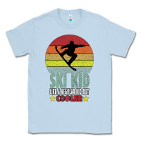 Dusty Blue ski kid like a regular kid but coolers Classic Tee - Bettercallsaul