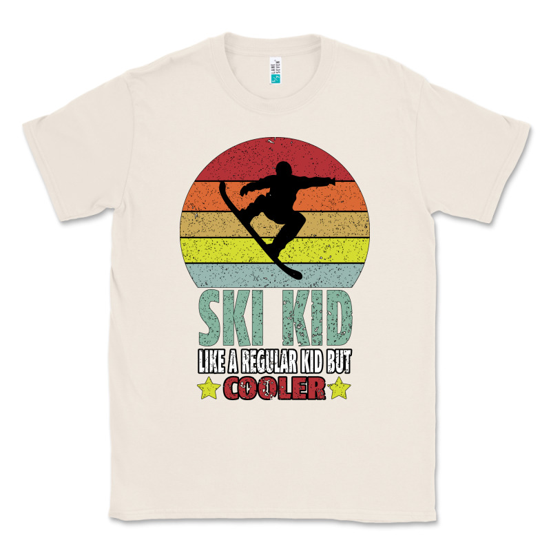 Ski Kid Like A Regular Kid But Coolers Classic Tee by Bettercallsaul | Teevron