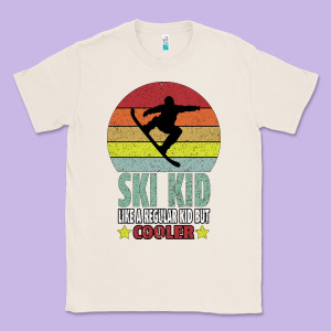 Ski Kid Like A Regular Kid But Coolers Classic Tee Designed By Bettercallsaul