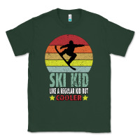 Sports Green ski kid like a regular kid but coolers Classic Tee - Bettercallsaul