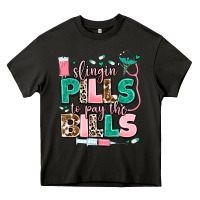 Asphalt slingin' pills to pay the bills Heavy Core Tee - MaliasSmallBusiness