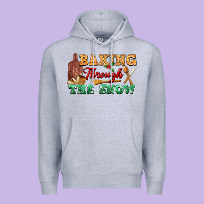 Baking Through The Snow Premium Hoodie Designed By Fadigitalartstudio