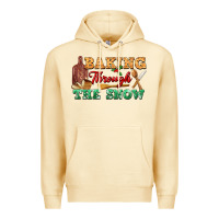 Pina Colada baking through the snow Premium Hoodie - FaDigitalArtStudio