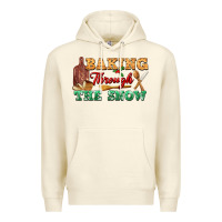 Sandshell baking through the snow Premium Hoodie - FaDigitalArtStudio