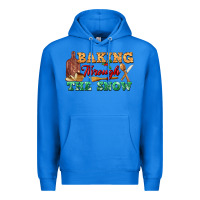True Royal baking through the snow Premium Hoodie - FaDigitalArtStudio
