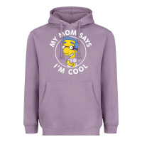 Lavender The Simpsons Milhouse My Mom Says I'm Cool V1 Heavyweight Hoodie - tuanDangUi