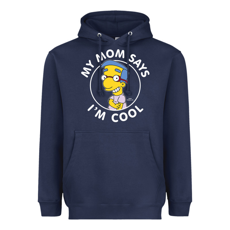 The Simpsons Milhouse My Mom Says I'm Cool V1 Heavyweight Hoodie by tuanDangUi | Teevron