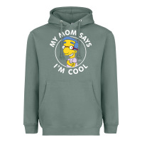 Sage The Simpsons Milhouse My Mom Says I'm Cool V1 Heavyweight Hoodie - tuanDangUi