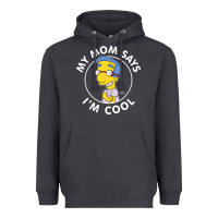 Smoke The Simpsons Milhouse My Mom Says I'm Cool V1 Heavyweight Hoodie - tuanDangUi