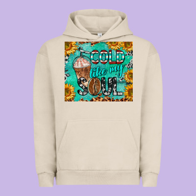 Cold Like My Soul Urban Hoodie Designed By Barkaloodesign