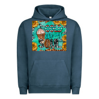 Pigment Midnight Navy cold like my soul Urban Hoodie - BarkalooDesign