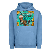 Pigment Pebble Blue cold like my soul Urban Hoodie - BarkalooDesign
