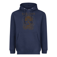 Navy Seether Octoskull Heavyweight Hoodie - tuanDangUi