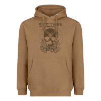 Toasted Coconut Seether Octoskull Heavyweight Hoodie - tuanDangUi