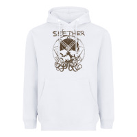 White Seether Octoskull Heavyweight Hoodie - tuanDangUi
