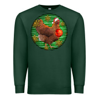 Sports Green new hampshire red chicken christmas Premium Sweatshirt - LillyAllenDesigns