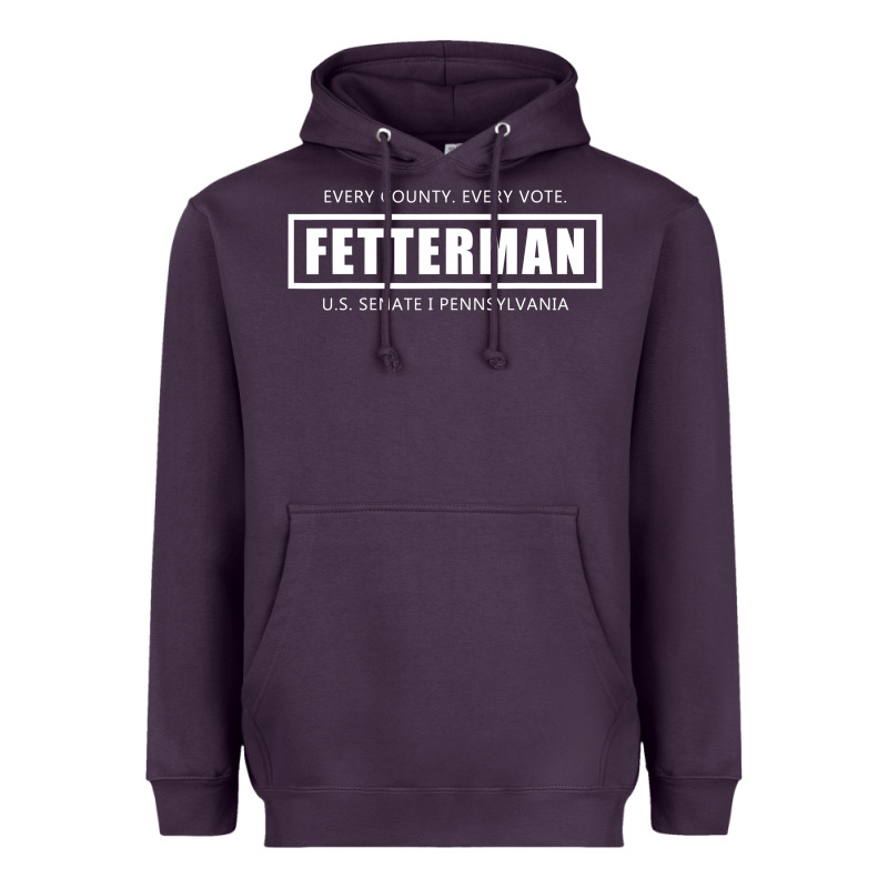John Fetterman, Vote Fetterman For Senate, Preside Heavyweight Hoodie by tuanDangUi | Teevron