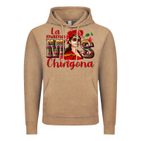 Vintage Coffee La mama mos Chingona Vintage Hoodie - NancyCooperArtShop